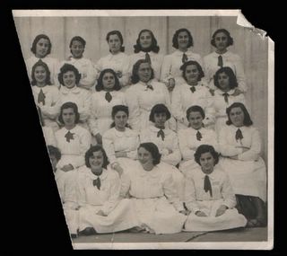 Eduarda y sus amigas en 1951