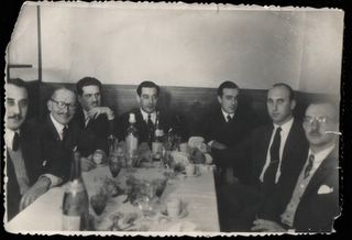 Yo con mis amigos en el McDonald, 1962